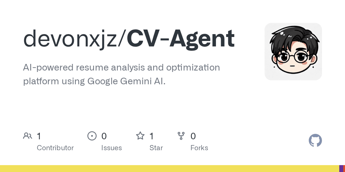 CV-Agent repository preview